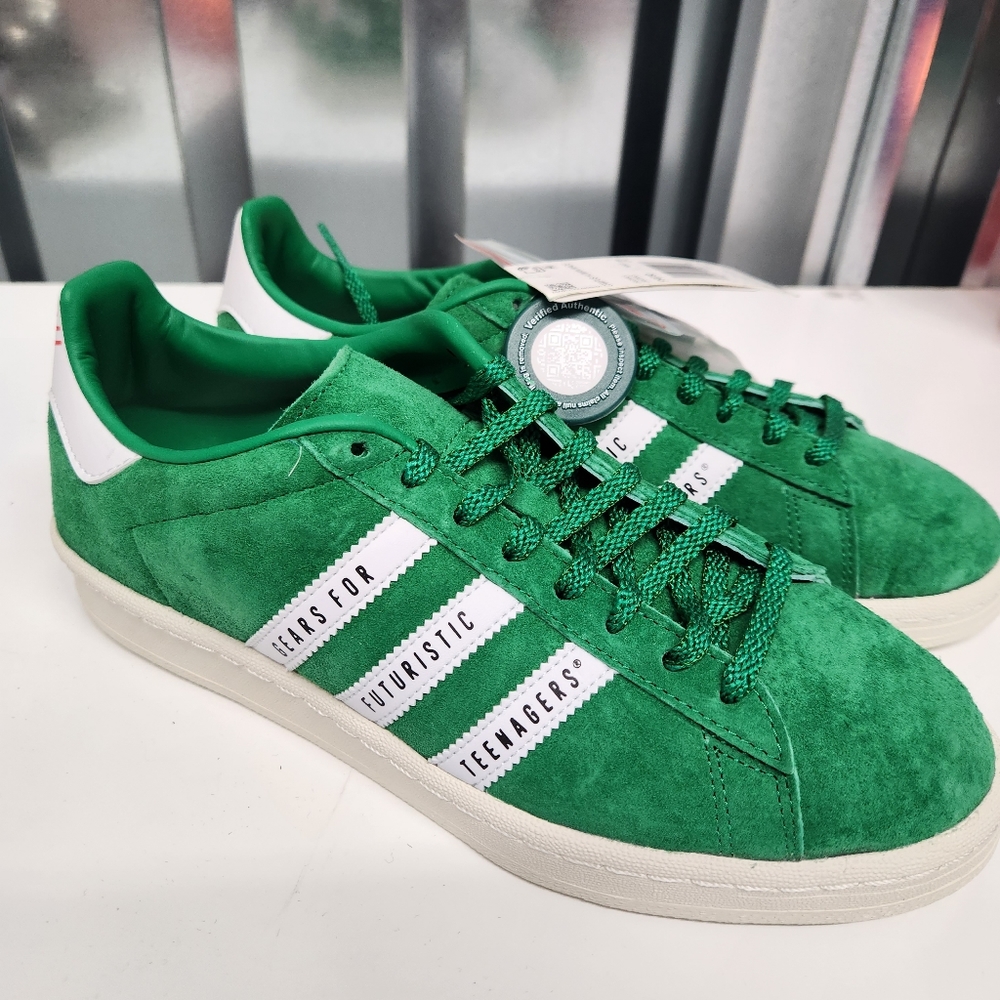 Adidas Campus Human Made Green Sneakers